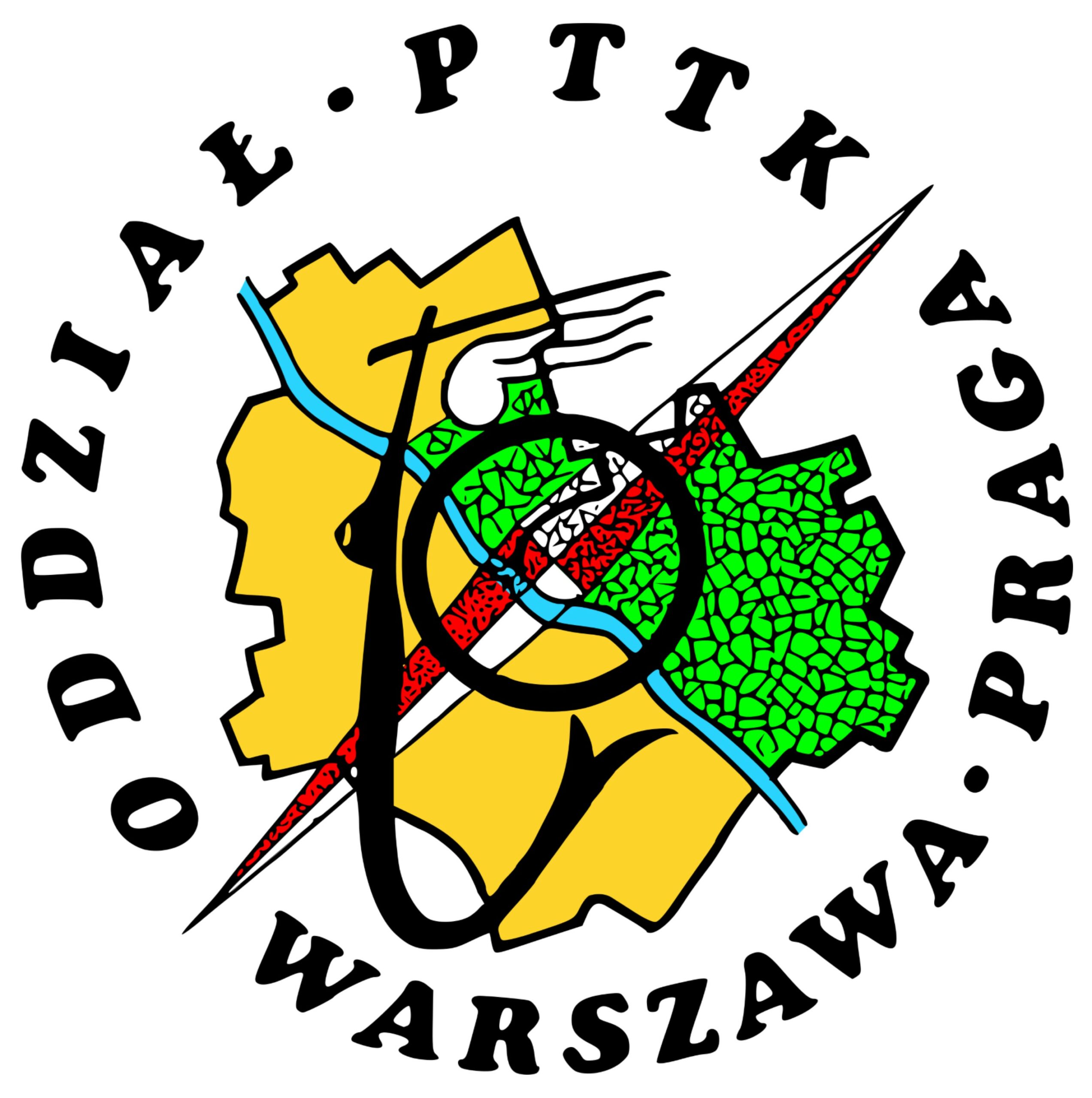 Logo Oddziału Praga PTTK